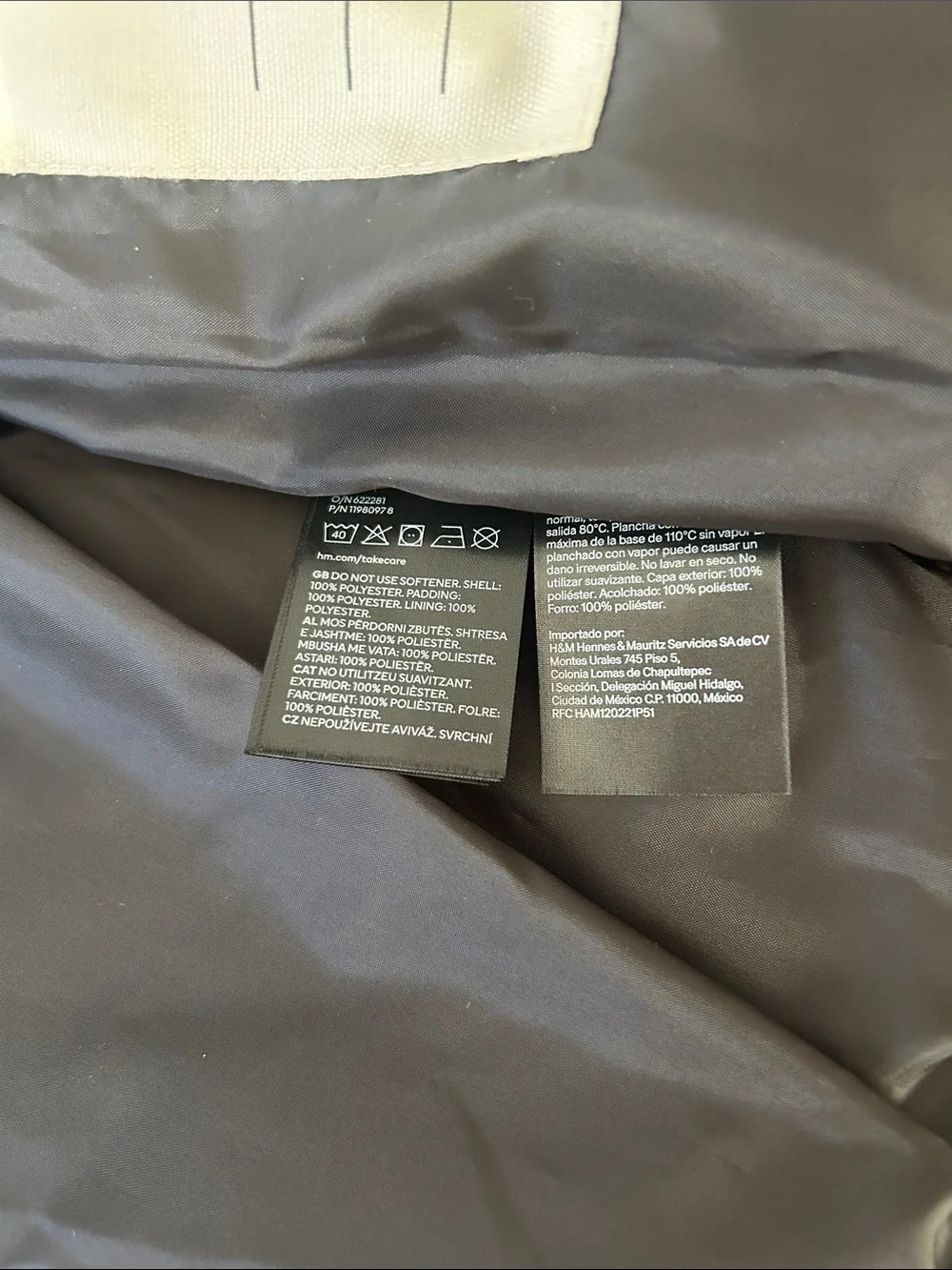 H&M cozy puffer